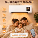 Mini Aire Acondicionado Portátil 2 en 1 Calor y Frio - Bajo consumo y Máxima Potencia - CALEFACTADOR